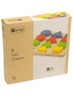 Дървена образователна играчка Andreu toys - Форми, размери и цветове