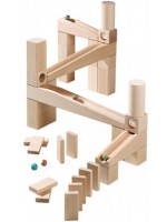 Дървена писта с топчета Haba - За начинаещи Дървена писта с топчета Haba - За начинаещи