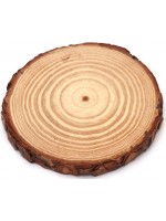 Дървена шайба Ем Арт - 10-13 x 1-1.3 cm (1 бр.)