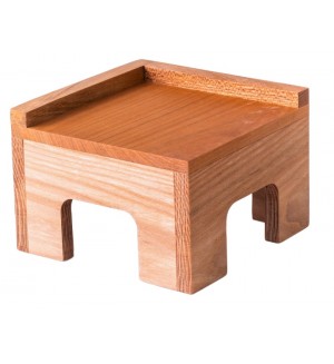 Дървена стойка за Розовата кула на Монтесори Smart Baby Дървена стойка за Розовата кула на Монтесори Smart Baby