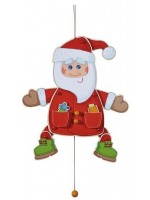 Дървена украса за стена Haba - Дядо Коледа Дървена украса за стена Haba - Дядо Коледа
