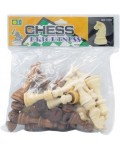 Дървени фигури за шах, 9 cm
