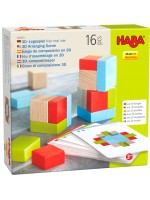Дървени кубчета Haba, 16 части