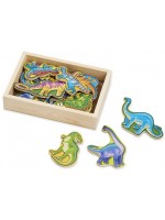 Дървени магнити Melissa & Doug  - Динозаври