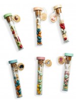 Дървени мъниста в туба Cayro - Животни, асортимент