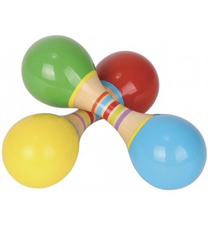 Дървени маракаси Lelin - Асортимент