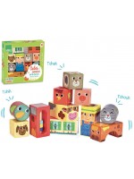 Дървени музикални кубчета Vilac – Ферма