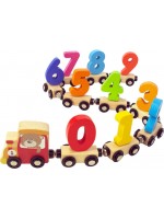 Дървено влакче Wooden - С цифри Дървено влакче Wooden - С цифри