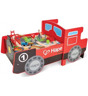 Дървено влакче за игра Hape