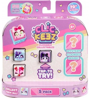 Декоративни клавиши Goliath Clickeez - Клавиатура за събиране, 5 броя, асортимент