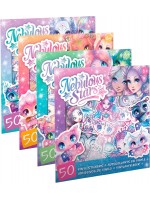 Декоративни стикери Nebulous Stars - Водоустойчиви, 50 броя, асортимент