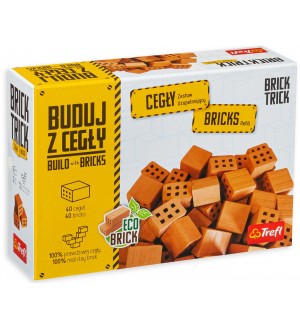 Декоративни тухлички за строене Trefl Brick Trick