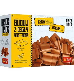 Декоративни тухлички за строене Trefl Brick Trick Refill