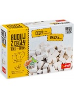 Декоративни тухлички за строене Trefl Brick Trick Refill - Бели