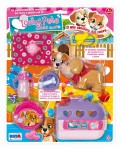 Кукла RS Toys – Софи, с кола и куче, 12 cm