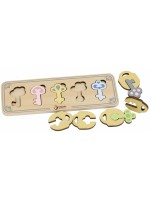 Детска дървена игра Classic World - Цветните ключове от замъка