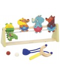 Детска дървена игра Janod Applepop - Събори ги