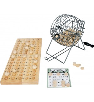 Детска дървена игра Small Foot - Бинго, 251 части