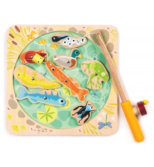 Детска дървена игра Tender Leaf Toys - Риболов