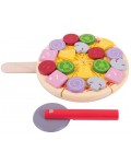 Детска дървена играчка Bigjigs - Пица