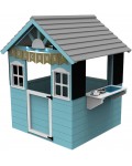 Детска дървена къщичка за игра Ginger Home - С кухня