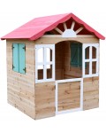 Детска дървена къщичка за игра Ginger Home - За двор и градина