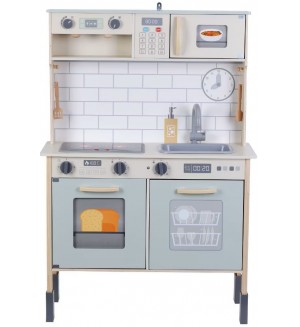 Детска дървена кухня Zookabee - Със звук и светлина
