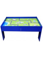 Детска дървена маса за игра Acool Toy - Град с улици