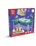 Детска дървена маса за игри Hape  - 3 в 1, 94 части