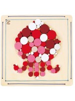 Детска дървена мозайка Hape International - Октопод Детска дървена мозайка Hape International - Октопод