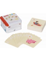 Детска екшън игра 3 в 1 Goki - Познай картата, 60 броя