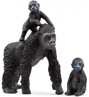 Комплект фигурки Schleich Wild Life - Семейство горили