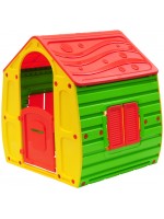 Детска градинска къща за игра Chipolino - Magical House, жълта