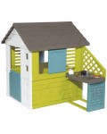 Детска градинска къща за игра Smoby - С лятна кухня