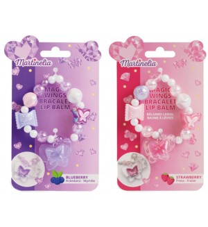Детска гривна с балсам за устни Martinelia - Magic Wings, асортимент Детска гривна с балсам за устни Martinelia - Magic Wings, асортимент