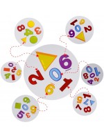 Детска игра бърза реакция Raya Toys - Цифри и фигури Детска игра бърза реакция Raya Toys - Цифри и фигури