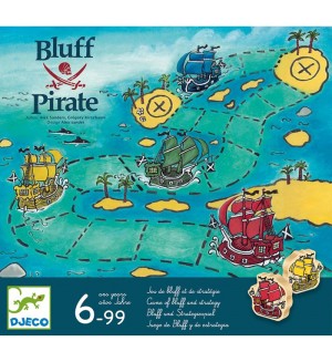 Детска игра Djeco - Блъфиращият пират