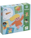 Детска игра Djeco - Частите на тялото