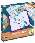 Детска игра Djeco - Нарисувай стъпка по стъпка