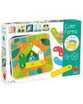 Детска игра Goula - Форми, цветове, цифри и букви