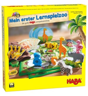 Детска игра Haba - 10 игри, Зоопрак