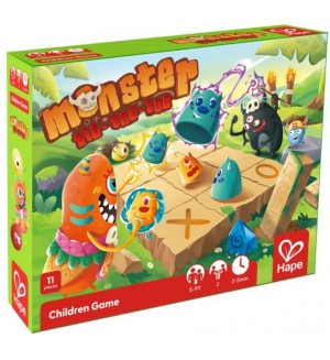 Детска игра Hape International - Морски шах с чудовища, 11 части