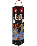 Детска игра Janod - Магнитен дартс, с дракони