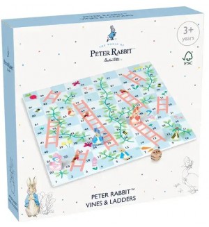 Детска игра Orаnge Tree Toys - Лиани и стълби, Зайчето Питър