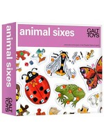 Детска игра с пъзели Galt - Събери животните, 74 части