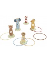 Детска игра с рингове Djeco - Животни Детска игра с рингове Djeco - Животни