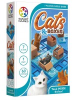 Детска игра Smart Games - Котки и кутии