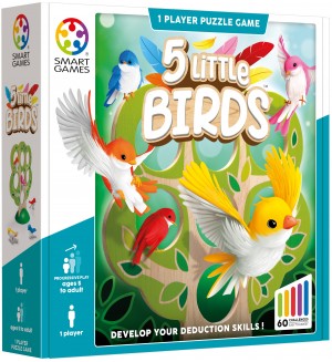 Детска игра Smart Games - Пет малки птички