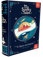 Детска игра Svoora - Приказна магнитна книга, До звездите и отвъд