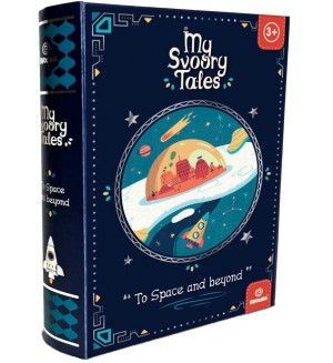 Детска игра Svoora - Приказна магнитна книга, До звездите и отвъд